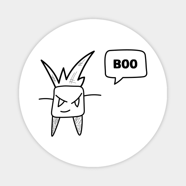 boo Magnet by Design4Wizard